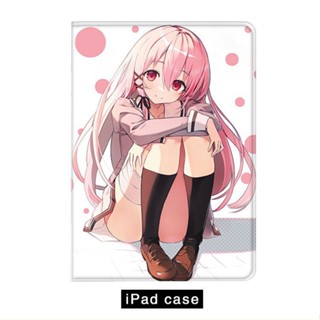 Kiss of the contract เคสไอแพด 10.2 gen 7 8 9 air 4 5 mini 1/2/3/4/5/6 10.9 gen10 เคส 2022 pro 11 tri-fold case pen slot