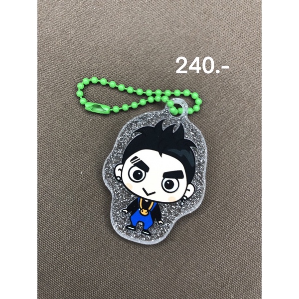 [พร้อมส่ง] GOT7 - GOTOON GLITER KEYRING ของแท้ *แกะซองไปแล้ว (JACKSON)