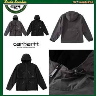 (แท้💯) Carhartt Multi-pocket Workwear Waterproof Jacket Jacket เสื้อแจ็คเก็ตซิปหลวม