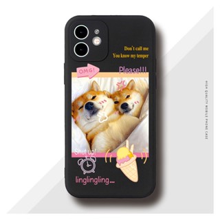 เคส iPhone11 รูปแบบตลก ขอบเหลี่ยม พร้อมส่ง เคสโทรศัพท์มือถือ ซิลิโคน ลายการ์ตูนสุนัข สไตล์เกาหลี สําหรับ เคสไอโฟน11 โทรศัพท์ se2020 7 8 plus 11 เคสไอโฟน 12 13 14 pro max เคสไอโฟน 13 เคสไอโฟน เคสไอโฟน7พลัส xs XR iPhone case เคสโทรศัพท์