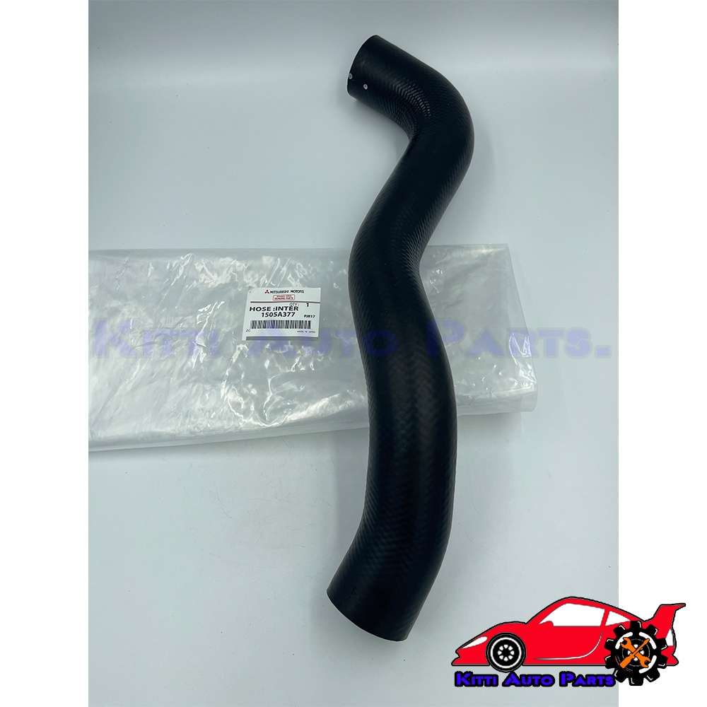 ท่อยางอินเตอร์คลูเล่อร์ (ท่อหล่อเย็นท่อเข้าเทอร์โบ) แท้ (1505A377) ยี่ห้อ Mitsubishi รุ่น ไทรตัน,ปาเ