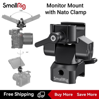 SmallRig Swivel and Tilt Monitor Mount with Nato Clamp（Both Sides） BSE2385