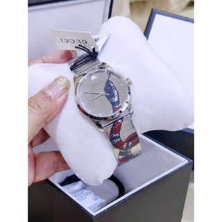 GUCCI WATCH SNAKE STANLESS38MM