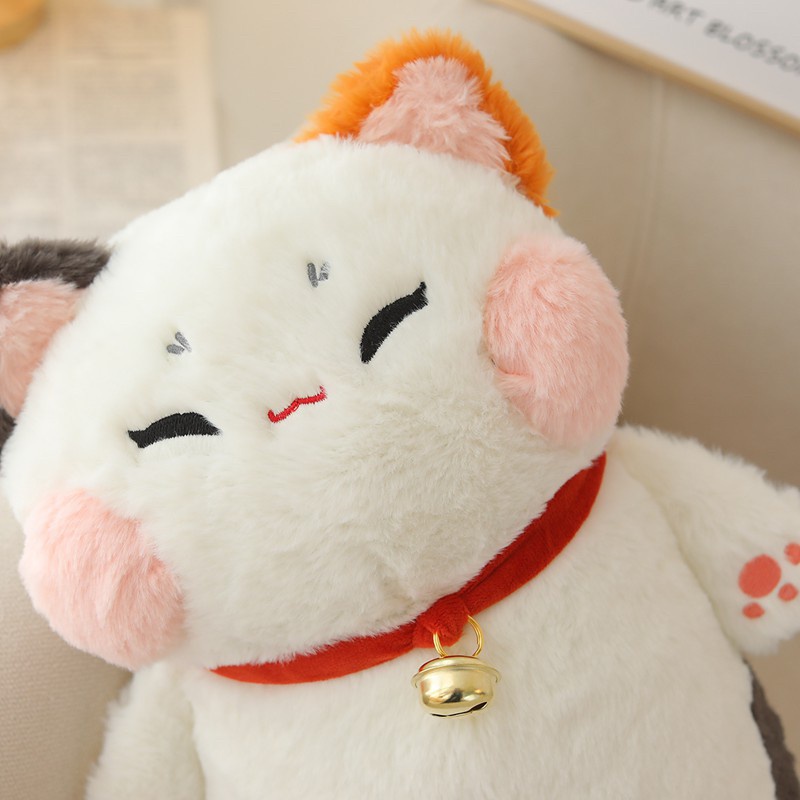 พร้อมส่ง  ตุ๊กตา ตุ๊กตาแมว ตุ๊กตาแมวญี่ปุ่น แมวสามสี แมวส้ม ของขวัญวันเกิด ทาสแมว cat doll 23033 ราคา ถูกที่สุด ดีลบีเคเค แกลเลอรีภาพที่ 6
