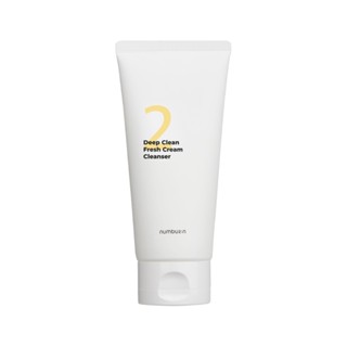 numbuzin no.2 deep clean fresh cream cleanser น้ำยาทำความสะอาด 120g