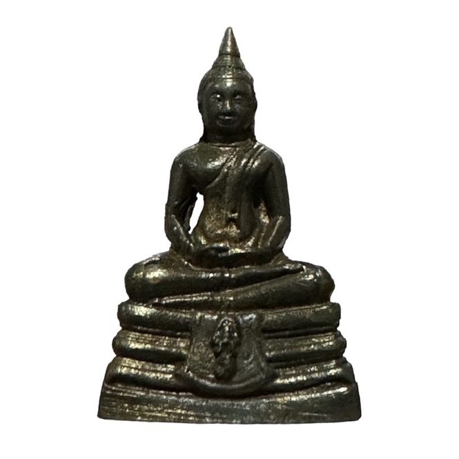 พระกริ่ง หลวงพ่อโสธร ปี 2545 เนื้อทองแดงรมดำ วัดโสธรวรมหาวิหาร สภาพสวย พร้อมกล่องเดิม