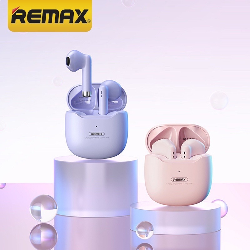 REMAX TWS-19 หูฟังบลูทูธ Bluetooth 5.3 สเตอริโอในหูหูฟังไร้สายบลูทู ธ เกมพร้อมกล่องชาร์จ