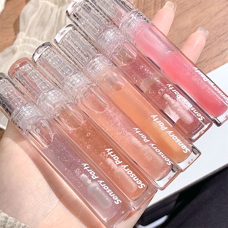👄 ลิปกลอสเนื้อเจลกากเพชร 💎 สวยขนาดนี้ พลาดได้ไง    CP1027