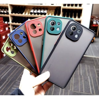เคสกันกระแทก Case Xiaomi Redmi A1 เคสโทรศัพท์ xiaomi redmi a1 ปุ่มสีผิวด้าน กันรอยกล้อง ขอบนิ่มหลังแข็ง ส่งจากไทย