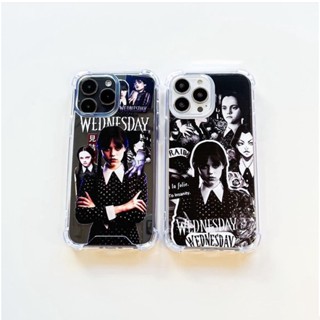 เคสไอโฟน กันกระแทก สินค้าพร้อมส่ง ลายwednesday