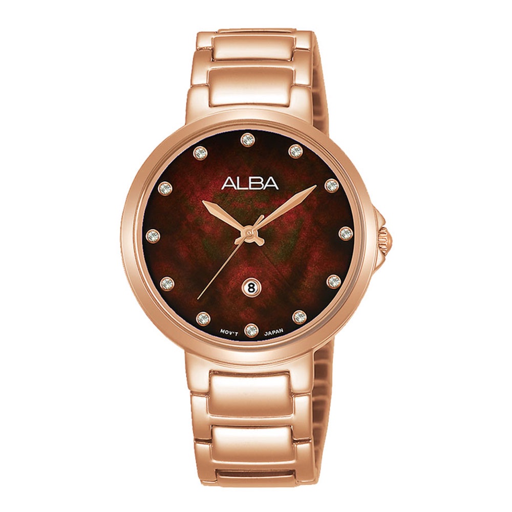 ALBA นาฬิกาข้อมือผู้หญิง สายสแตนเลส รุ่น AH7W66,AH7W66X,AH7W66X1