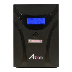 SYNDOME UPS ATOM-2000 LCD (2000VA/1200W) (2Y) PW1-000415