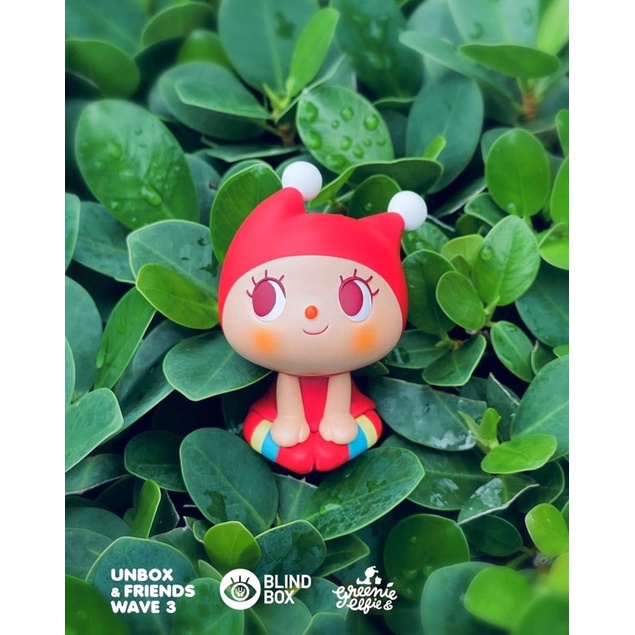 🔥ถูกที่สุด💥พร้อมส่ง💥 Greenie Rare Unbox&Friends Wave 3   ❤️กรีนนี่แดงพิเศษ❤️