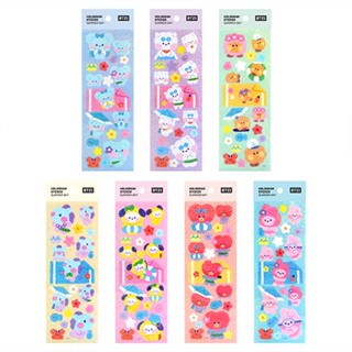 BT21 Hologram Sticker | Summer Sky จาก LINE Friends เกาหลี