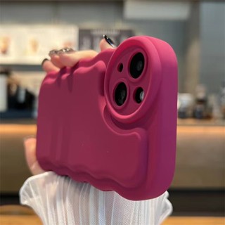 【Matte soft case/Rose Red】เคส compatible for iphone x xr xs max 11 12 13 14 pro max case soft case