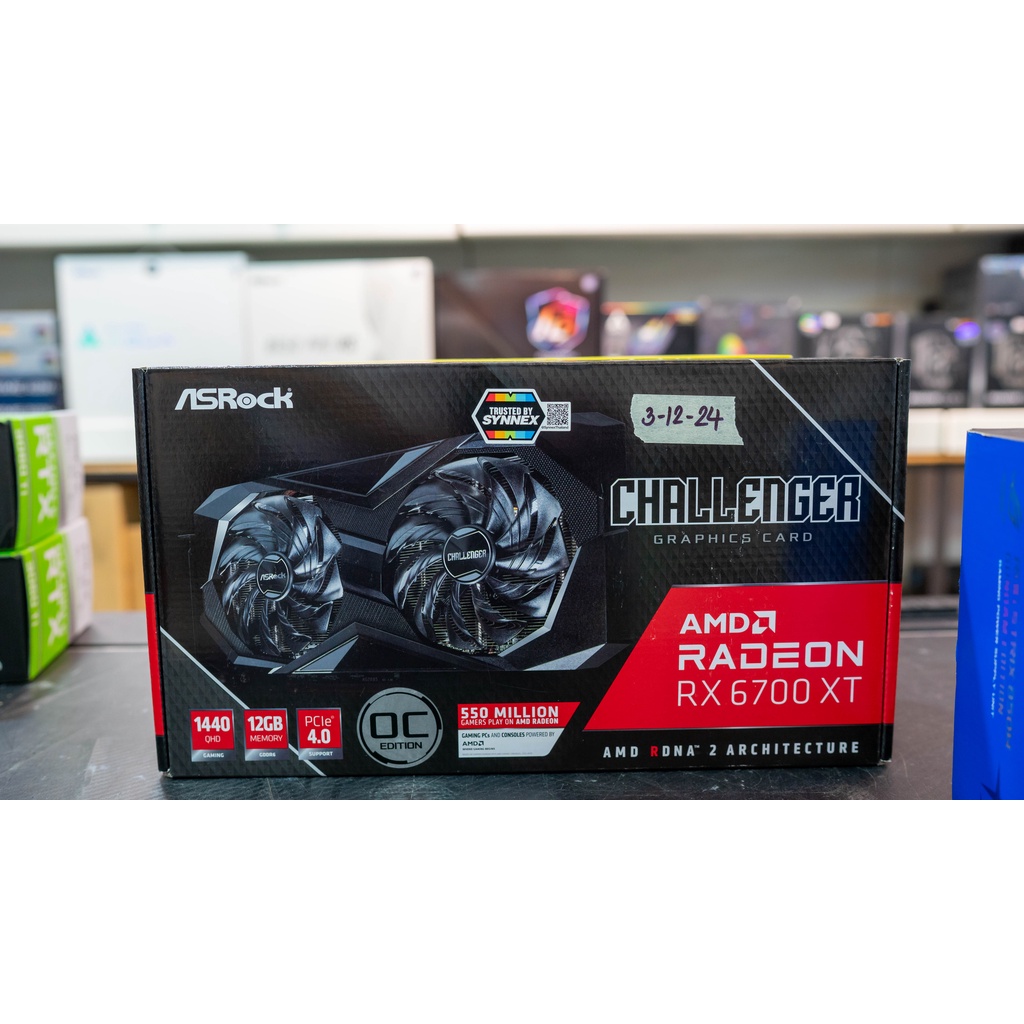 Arsrock RX6700XT CHALLENGER มือสอง