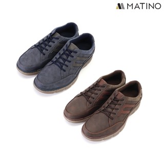 MATINO SHOES รองเท้าหนังชาย รุ่น MC/S 7816 - NAVY/COFFEE