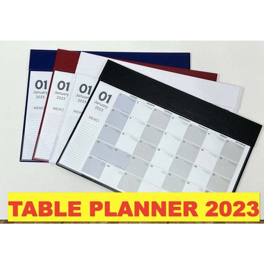 Table Planner 2025 & 2026 : Planner for Jan - Dec 2025 & 2026