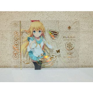 พร้อมส่ง ใหม่ล่าสุด Goddess Story Card FR-10M04FR-07 Chitoge Kirisaki Clear Card Nisekoipedia by Goddess Story