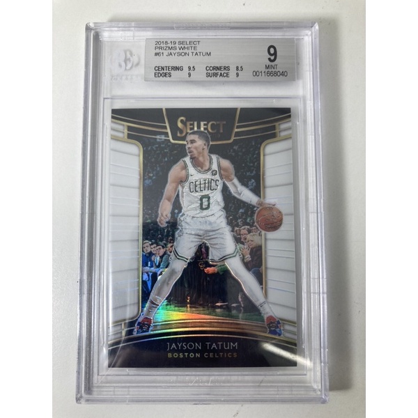 2018-19 Jayson Tatum SELECT พริซึ่มขาว