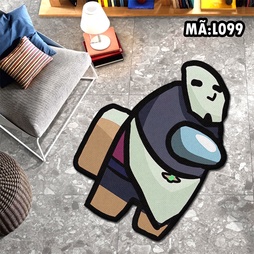 LOL Gaming พรมตกแต่ง Jhin Among Us League Decor Study Corner ห้องนอนห้องนั่งเล่นสํานักงาน