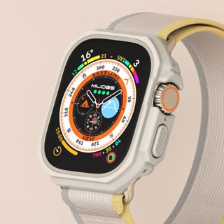 เคสนาฬิกาข้อมือ PC แข็ง ผิวด้าน ป้องกัน กันชน สําหรับ Apple Watch Series Ultra 49 มม. iwatch SeriesUltra 49 มม.