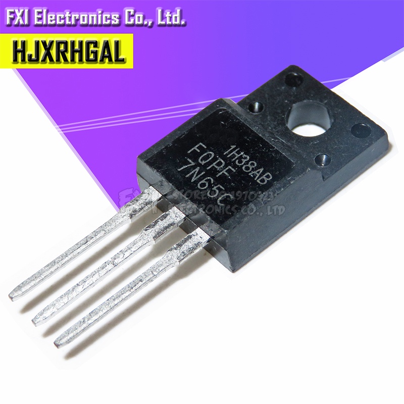 10 ชิ้น/ล็อต 7N65C FQPF7N65C TO-220F MOS Field Effect Tube