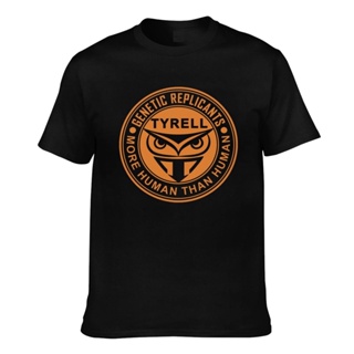 ลดราคา เสื้อยืดลําลอง แขนสั้น พิมพ์ลายนกฮูก Tshrit Tyrell สไตล์วินเทจ สําหรับผู้ชาย