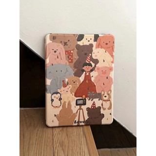 เคส ลายการ์ตูน สําหรับ iPad Air 2 Air 4 iPad 8th 9th Generation 10.2 iPad Pro 11 2021 7th 2 3 4 Air 5 102 Mini 6 4 5