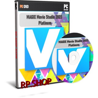 โปรแกรม MAGIX Movie Studio 2023 Platinum โปรแกรมตัดต่อวิดีโอ [1DVD + USB + ดาวน์โหลด]