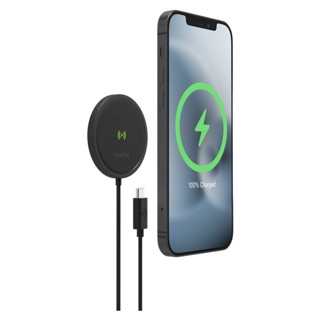 Mophie แท่นชาร์จไร้สาย UNV Snap+ Wireless Charging Pad - Black แท่นชาร์จไร้สาย