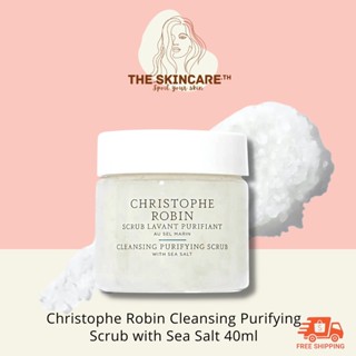 Christophe Robin - Perfect Hair Duo (Sea Salt Scrub + Prickly Pear Mask) ขนาดทดลอง