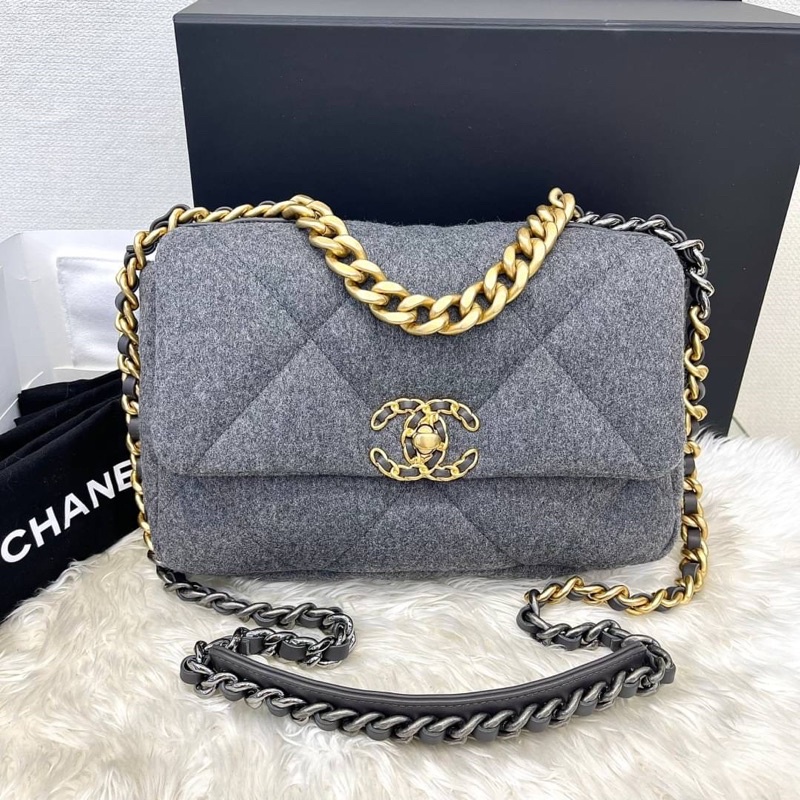 Chanel19 size26 who grey serial:P338CE72 🔥
