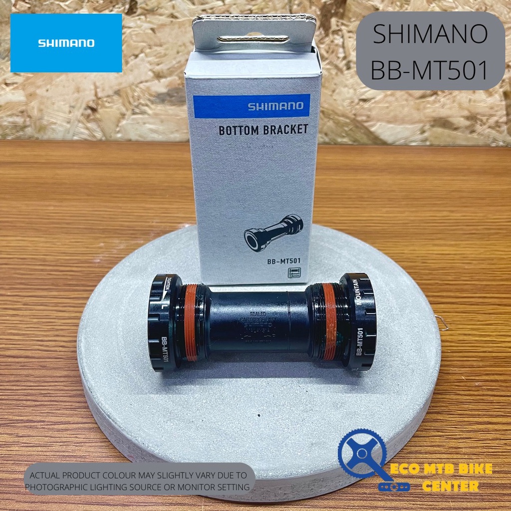 SHIMANO ขายึดด้านล่างเกลียว 68/73 มม. เปลือกกว้าง BB-MT501