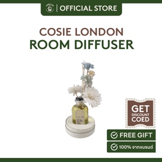Cosie London Flower Room Diffuser/ I Sea you. ก้านไม้หอมปรับอากาศ น้ำหอมจากลอนดอน 155ml.