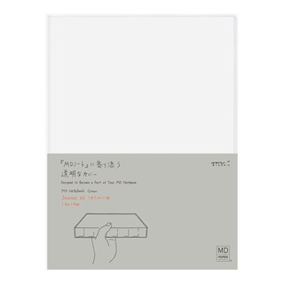 MIDORI MD Clear Cover &lt;A5&gt; Codex 1Day 1Page (D49566006) / ปกพลาสติกใส สำหรับสมุด MD รุ่น Codex 1Day 1 Page ขนาด A5