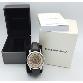 นาฬิกา EMPORIO ARMANI MENS AR1982 MECCANICO LUIGI AUTOMATIC SKELETON พร้อมกล่อง (ใหม่)