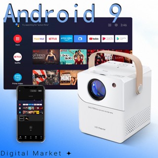 โปรเจคเตอร์ โปรเจคเตอร์มินิ Projector Android WIFI mini projector เครื่องฉายโปรเจคเตอร์ รับประกัน3ปี img 1