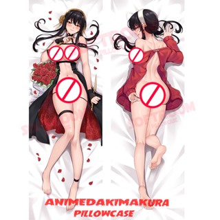 Yor Forger Spy x Family Dakimakura ปลอกหมอนอิงโซฟา แบบนิ่ม ลายอนิเมะญี่ปุ่น Otaku ขนาด 50x160 ซม. DK3938