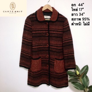 CARTE KNIT designed by Mario โค้ทวูลถัก น่ารักๆ