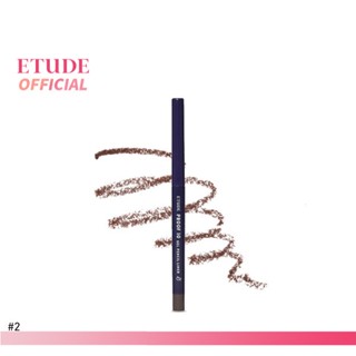 ETUDE Proof10 Gel Pencil #2 Dark Cacao อีทูดี้ อายไลน์เนอร์