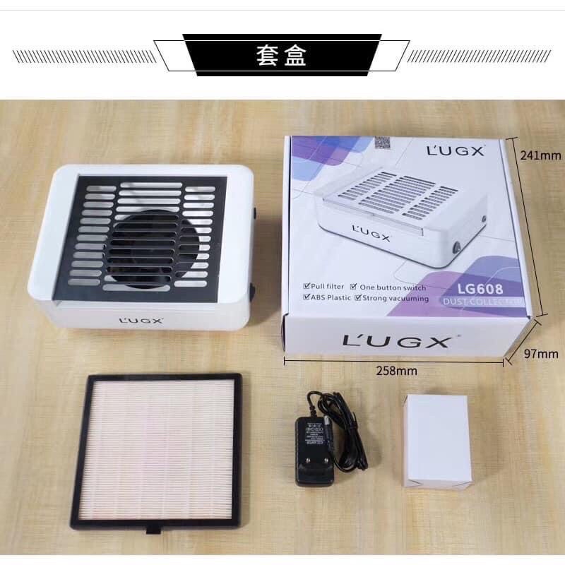 พร้อมส่ง! เครื่องดูดฝุ่นเล็บ L’UGX 40w รุ่น LG-608 ( LG6-26 ) พรีเมี่ยม LUGX ราคา ถูกที่สุด ดีลบีเคเค แกลเลอรีภาพที่ 2