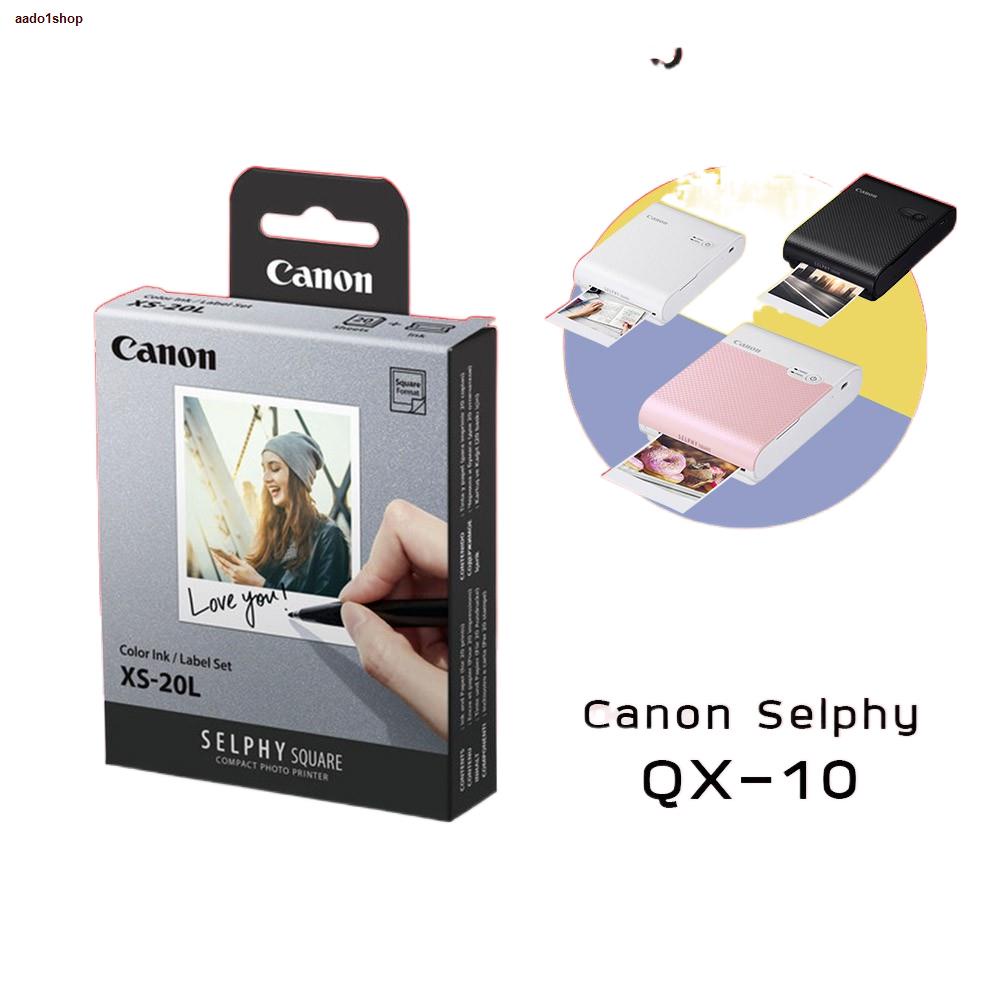 ส่งฟรี! ✙✻กระดาษฟิล์ม ปริ้นท์ภาพ Canon XS-20L สำหรับ SELPHY SQUARE QX10 (กล่อง 20 แผ่น) Office Link