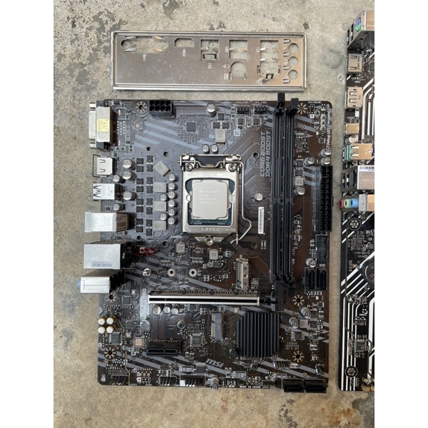 Msi H410M- A Pro + Cpu I3-10100 มือสอง