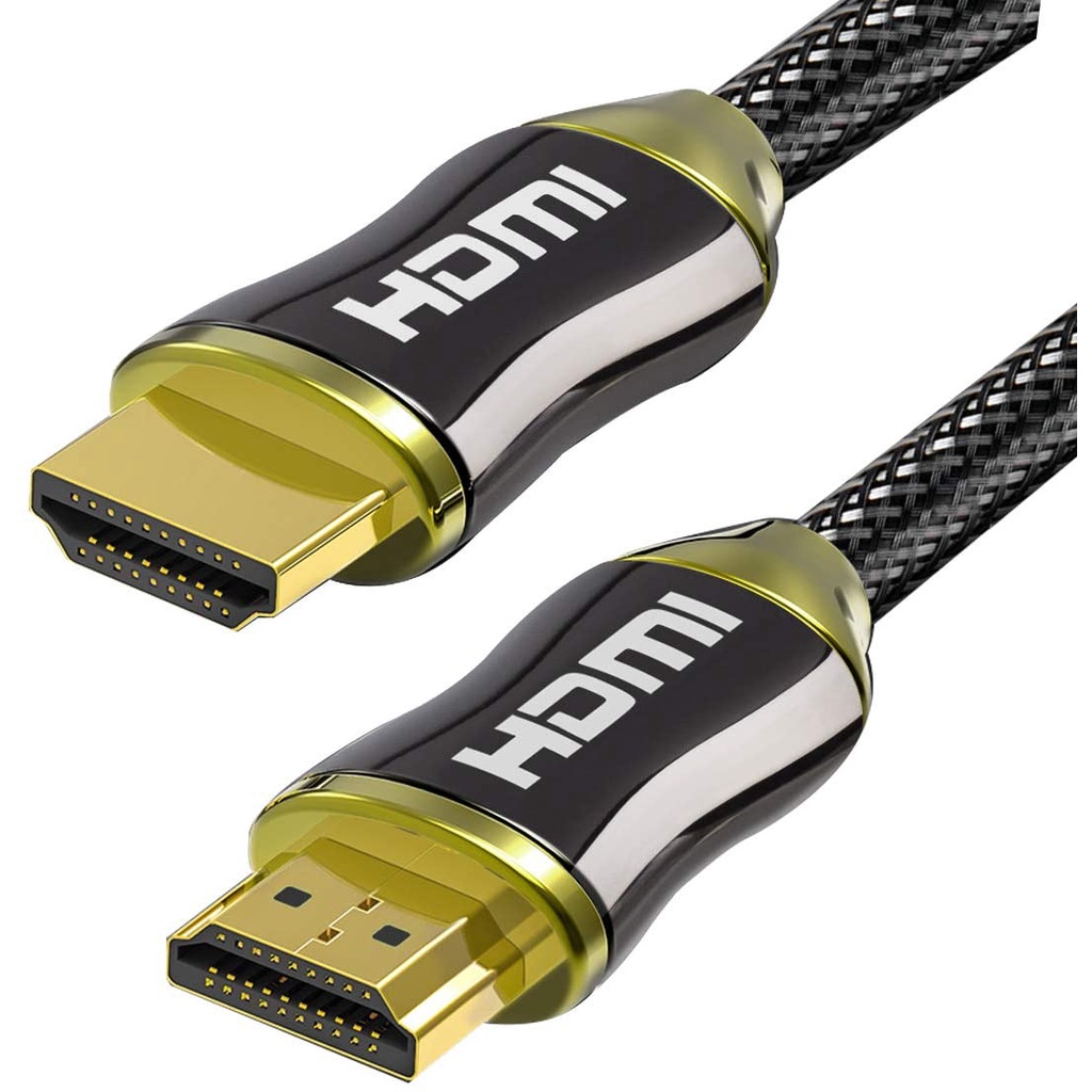 สายเคเบิลเชื่อมต่อ 4K HDMI 60Hz ความเร็วสูง 2.0 ชุบทอง สําหรับ UHD FHD 3D Xbox PS3 PS4 TV