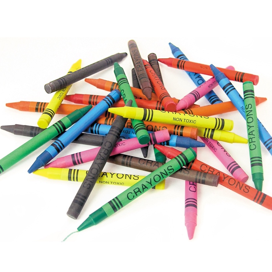 สีเทียนสำหรับเด็ก (Crayon) เลือกได้ 3ขนาด เขียนลื่น ไม่หักง่าย สีสันสดใส ระบายง่าย ไร้สารพิษ ปลอดภัยสำหรับเด็ก - รูปที่ 6