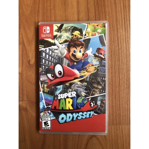 แผ่นเกม super mario odyssey Nintendo switch มือสอง