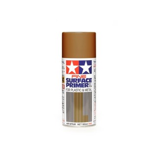 87160 FINE SURFACE PRIMER L for PLASTIC &amp; METAL (OXIDE RED, 180ml)