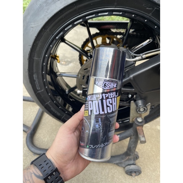 WAX SHINE POLISH สเปรย์เคลือบเงา