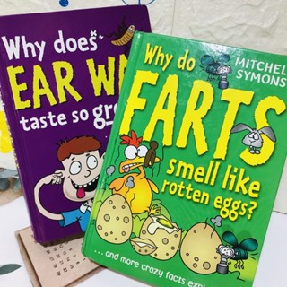 รวมปก why does ear wax raste so gross? หนังสือการ์ตูน ปกแข็งมือสอง